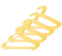 plastique BIECO Kinderkleiderbügel, 32 pièces, jaune, mince, ArtN 90032139
