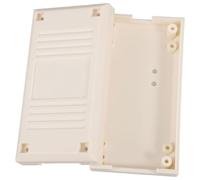 Plastique Boîtier Électrique Blanc pour Projets Extérieurs | Installation Facile, Boîtier Résistant aux Intempéries, pour Connexions de Câbles et Instruments, Usage DIY