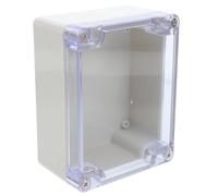 Plastique Boîtier Électrique Extérieur Couvercle Transparent Étanche | Installations Commerciales et Résidentielles, Connexions Sûres, Résiste au Soleil la Pluie