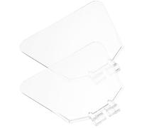 Plastique Capot Disqueuse Bouclier de Garde 2 Pièces | Protection Touret, Accessoires pour Meuleuse Angle, Protection de Broyeur, Écran Sécurité Atelier