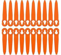 Plastique Lame Coupe Bordure sans Fil, 100Pcs Lames Coupe Bordure, 90mm Compatible avec Stihl PolyCut 2-2 3-2, FSA 45 FSA 57 FSE 52, Pièce de Rechange OEM 40080071000