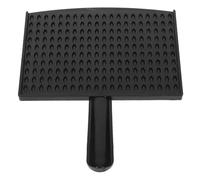 Plastique Plaque de Comptage de Graines Portable 200 Grains | Opération Manuelle, Comptage Constant, pour Orge et Riz, Préparation au Champ, Format 20x17x2cm Noir