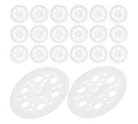 Plastique Rondelles Isolantes 45mm 150 Pièces | Plastique, Répartition de Charge Contraintes, Support Fiable pour Isolation Murale et Stockage Froid