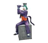 Plastoy – Tirelire figurine The Joker sur coffre-fort – Réplique officielle – 80059