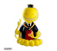 Plastoy Assassination Classroom Tirelire Koro Sensei Jaune - PVC - 16 cm