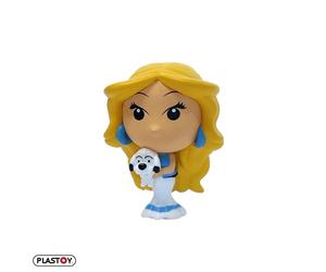 Plastoy Astérix Figurine Chibi Falbala et Idéfix - PVC - 6 cm