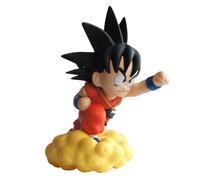 Plastoy Tirelire Dragon Ball Son Goku Enfant sur le Nuage Magique Plastique 22 cm