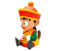 Plastoy Dragon Ball Z Tirelire Chibi Son Gohan Enfant avec Chapeau Boule de Cristal à 4 étoiles - Plastique - 15 cm