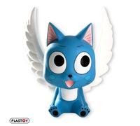 Plastoy – Tirelire Fairy Tail Happy – Ailes déployées – Plastique – 19 cm