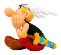 PLASTOY Figure Tirelire Asterix Assis - Astérix - Figurine de collection - 15 cm