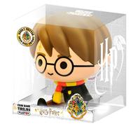 Plastoy Harry Potter Tirelire Chibi Harry avec son écharpe - PVC - 15 cm