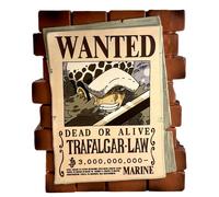 PLASTOY Figurine tirelire Wanter Law Trafalgar One Piece 16 cm