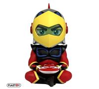 Plastoy Tirelire Goldorak Actarus 15 cm en plastique rouge
