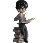 Plastoy Harry Potter Figurine Chibi Harry avec pile de grimoires - Plastique - 24 cm