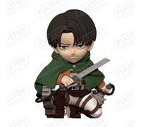 Plastoy L'Attaque des Titans Tirelire Livaï Ackerman - Plastique - 16 cm