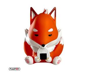 Plastoy Mogu Pets Figurine Kitsune Onigri - Plastique - 15 cm