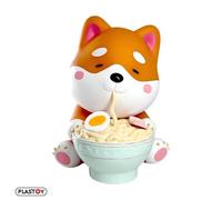 Plastoy Figurine Mogu Pets Shiba Ramen - Plastique - 15 cm