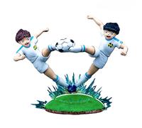 Plastoy Olive et Tom Statuette Olivier Atton et Ben Becker Golden Twin Shoot - Résine - 32 cm