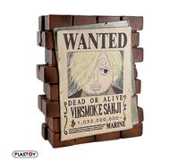 Plastoy One Piece Tirelire affiche "Wanted" Sanji Vinsmoke - PVC - 16 cm