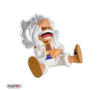 Plastoy One Piece Tirelire Luffy Gear 5 - Plastique - 14 cm