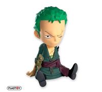 Plastoy One Piece Tirelire Roronoa Zoro - Plastique - 12 cm