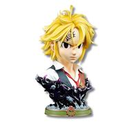 Plastoy Seven Deadly Sins Buste 1/1 Meliodas - Édition limitée à 200 exemplaires - Certificat d'authenticité - Résine - 36 x 37 x 62 cm