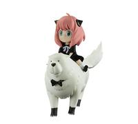 Plastoy Tirelire Spy x Family – Anya Forger et Bond Forger – Plastique – 29 cm