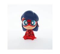Plastoy - Tirelire Miraculous Chibi Ladybug - Plastique - 16 cm