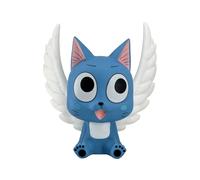 Plastoy Fairy Tail Tirelire Happy avec Ailes déployées - Plastique - 19 cm