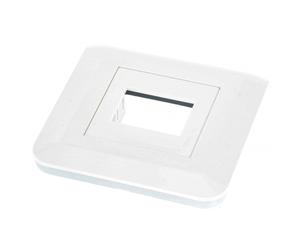 Plastron Legrand Mosaic PM2 montage encastré