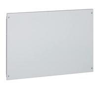 Plastron plein métal à vis - haut. 100mm - 24 modules - pour XL³4000 et XL³800