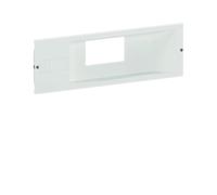 Plastron Sx L600 pour unité fonctionnelle P250 cde motorisée a/s bloc diff - HAGER UCSX262MR