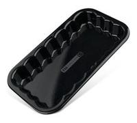 Plat à barbecue en acier émaillé 21 x 12 cm FM Professional Barbecue Noir