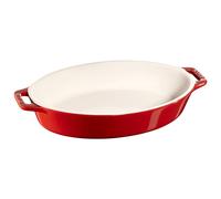 Plat à four 23 cm, rouge, céramique, Staub