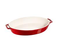 Plat à four 36 cm, rouge, céramique, Staub