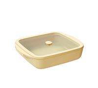 Plat à four PKV-083 1,6 l, crème, silicone, Pebbly