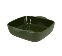 Plat à four carré Octave en grès vert 24 cm Menastyl
