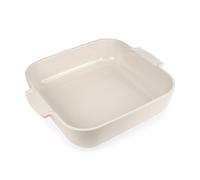 Plat à four céramique Appolia carré écru 36 cm Peugeot