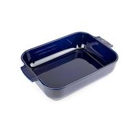 Plat à four céramique Appolia rectangulaire bleu 32 cm Peugeot