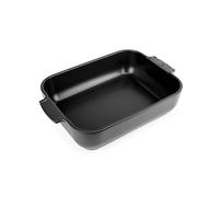 Plat à four céramique Appolia rectangulaire noir mat 32 cm Peugeot