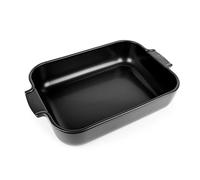 Plat à four céramique Appolia rectangulaire noir mat 36 cm Peugeot