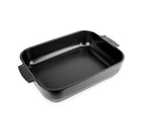 Plat à four céramique Appolia rectangulaire noir mat 40 cm Peugeot