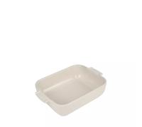 PEUGEOT Plat à four céramique Appolia rectangulaire 25 cm Écru 1,4 L – Garantie 10 ans