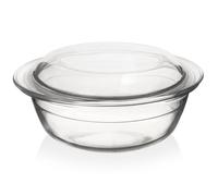 Plat à four et à rôtir - Vilde - Verre borosilicaté - 27 x 23 x 11,5 cm - Transparent
