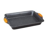 Plat à four Noir Granit - Poignées silicone - 36x23x6cm
