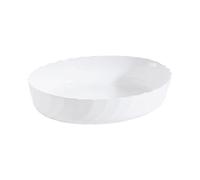 Plat À Four Ovale Blanc 36x28cm Smart Cuisine Trianon 250°C - Luminarc - Opale Culinaire Extra Léger Et Résistant