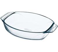 Plat à Four Ovale Pyrex Let's Share, 39 x 27 cm, Verre Borosilicate, Résistant à 300°C