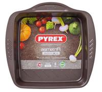 Plat à four - PYREX - 1452050 - Carré - En acier - 24x24cm