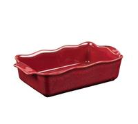 Plat à four rectangle Ely 27x16x7 cm rouge - Table Passion