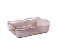 Plat à four rectangle Ely 31x17x7 cm brun